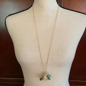 Ann Taylor long, bee pendant